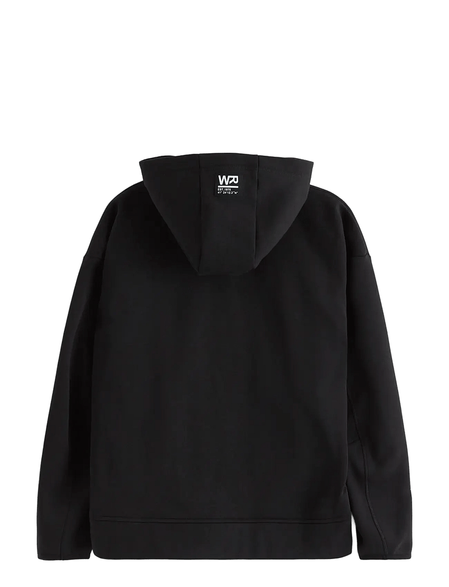 Lindex - Hoodie with brushed inside - džemperi ar kapuci - black - 2