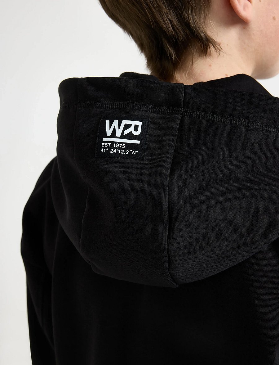 Lindex - Hoodie with brushed inside - džemperi ar kapuci - black - 4