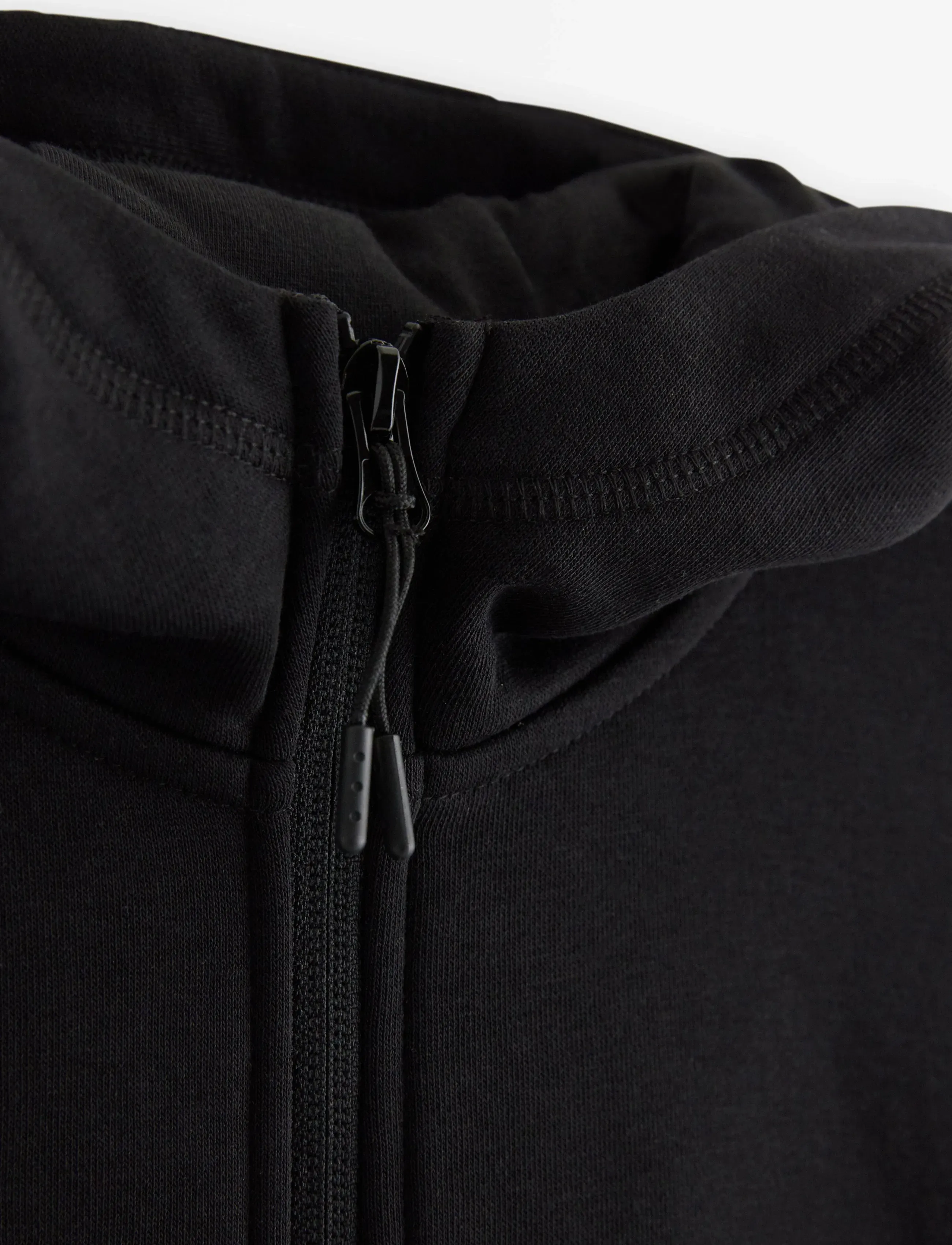 Lindex - Hoodie with brushed inside - džemperi ar kapuci - black - 5