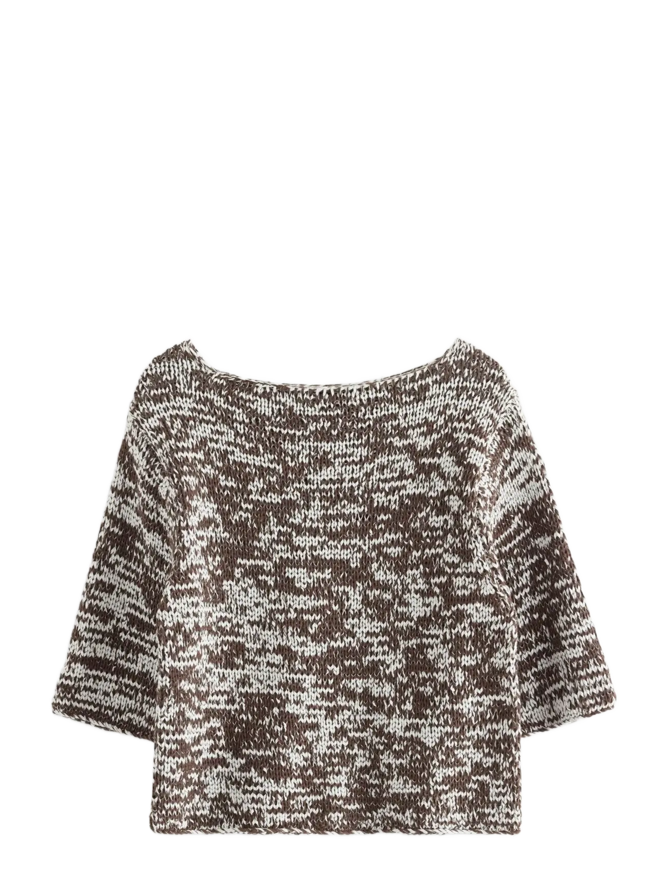 LINDEX Strick Oberteil Braun - L - Damen