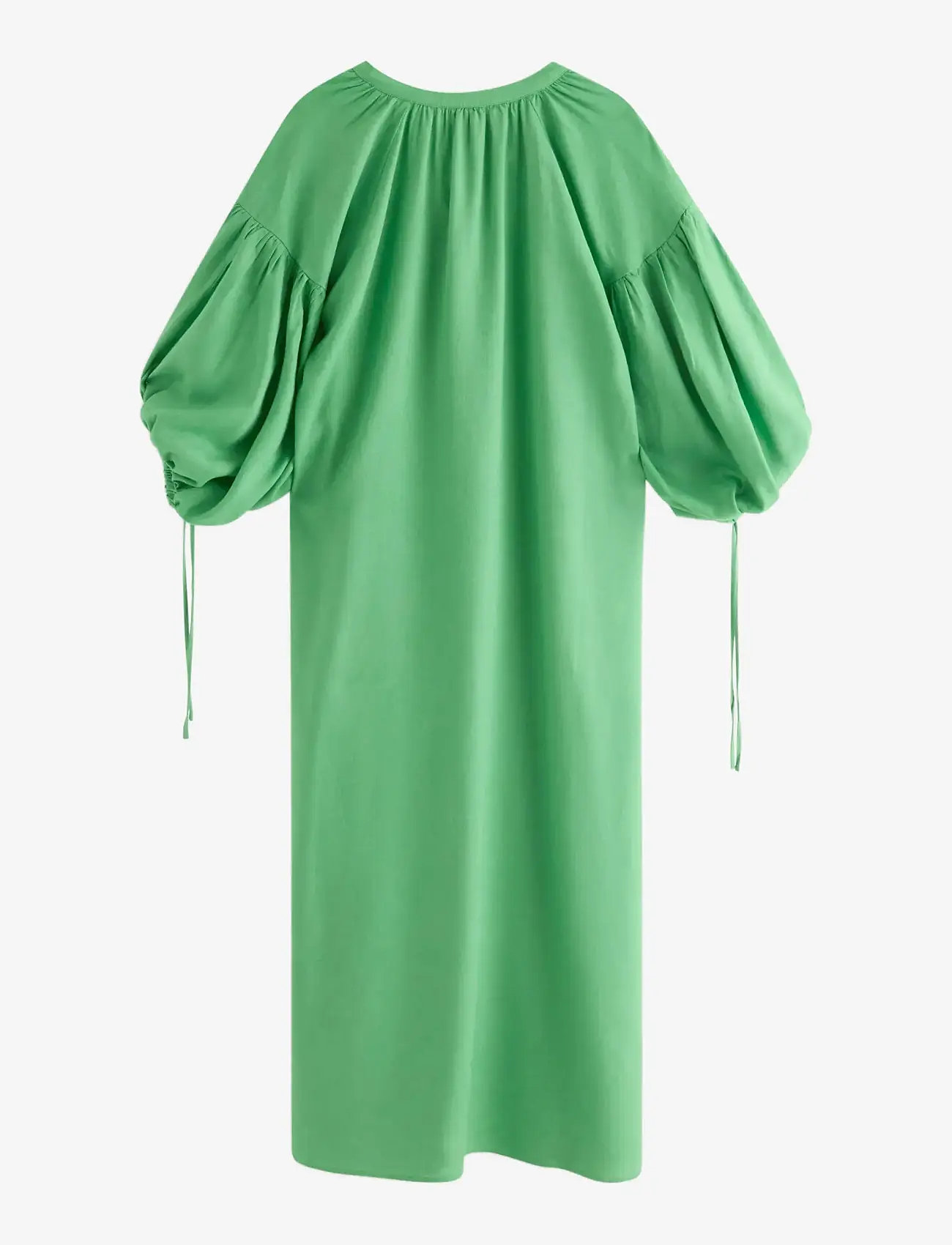 Lindex - Midi dress in linen blend - suvekleidid - green - 2