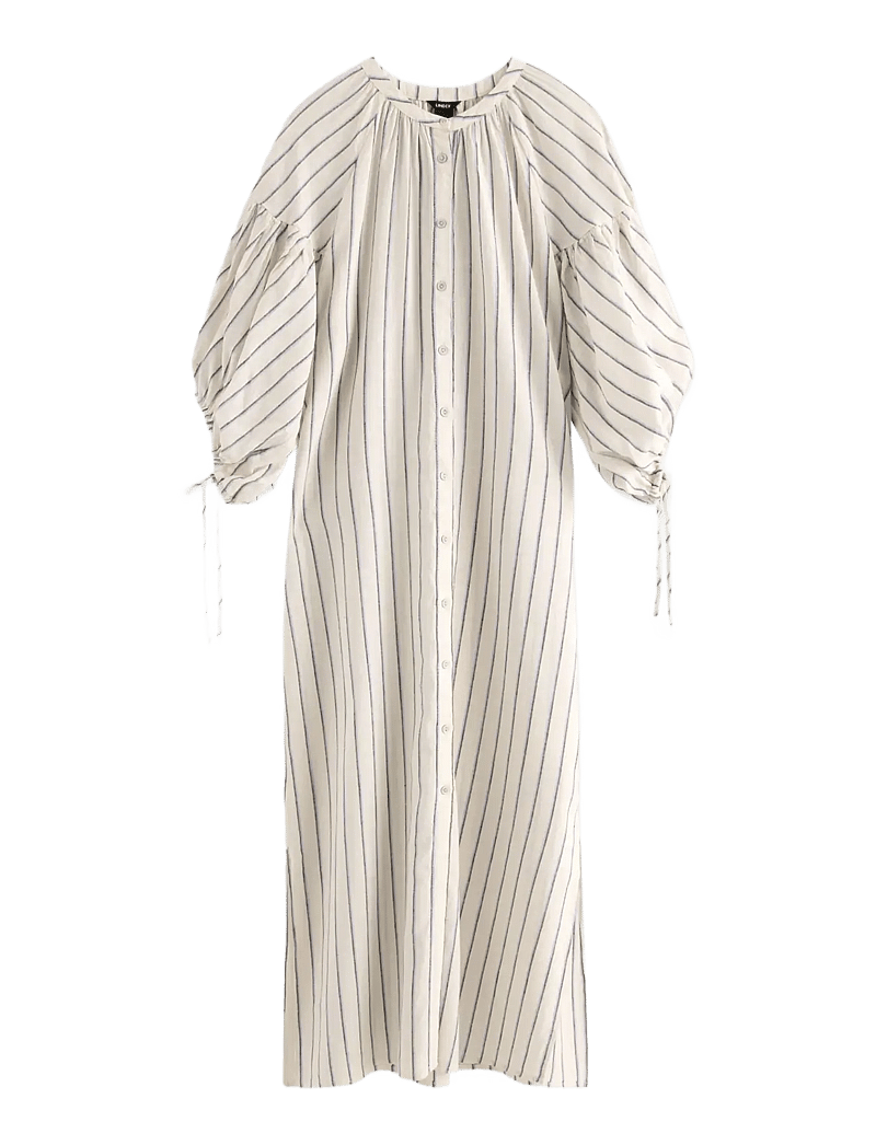 Lindex - Midi dress in linen blend - suvekleidid - off white - 1