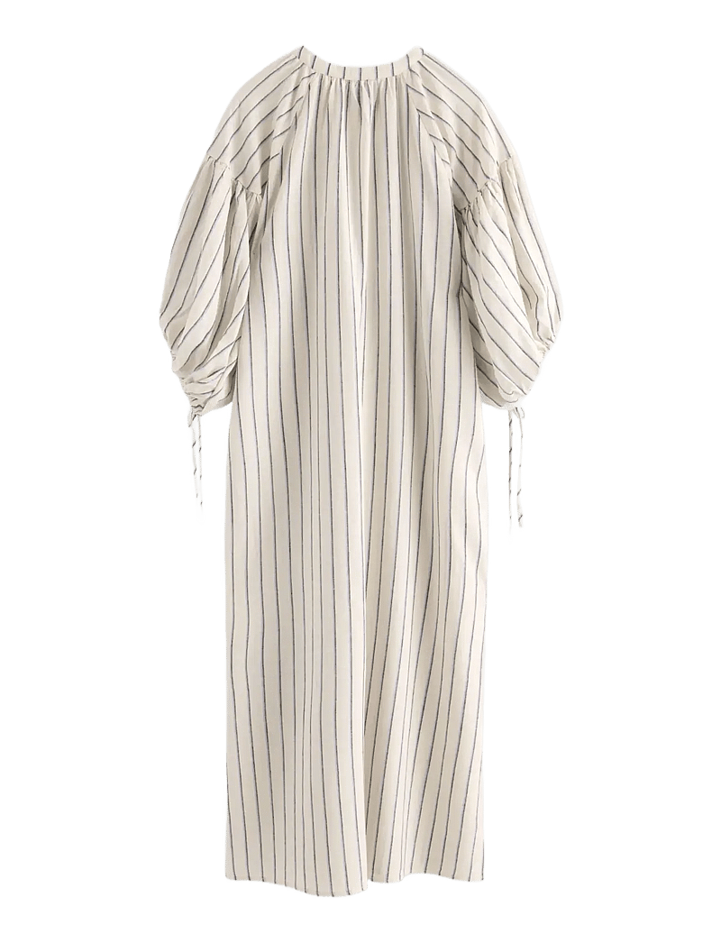 Lindex - Midi dress in linen blend - suvekleidid - off white - 2