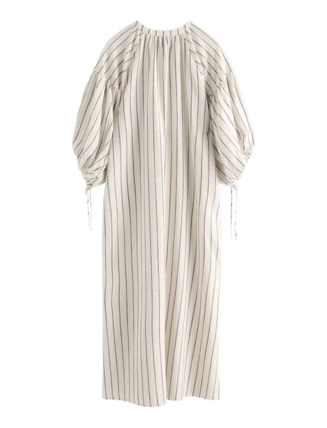 Lindex - Midi dress in linen blend - sommarklänningar - off white - 2
