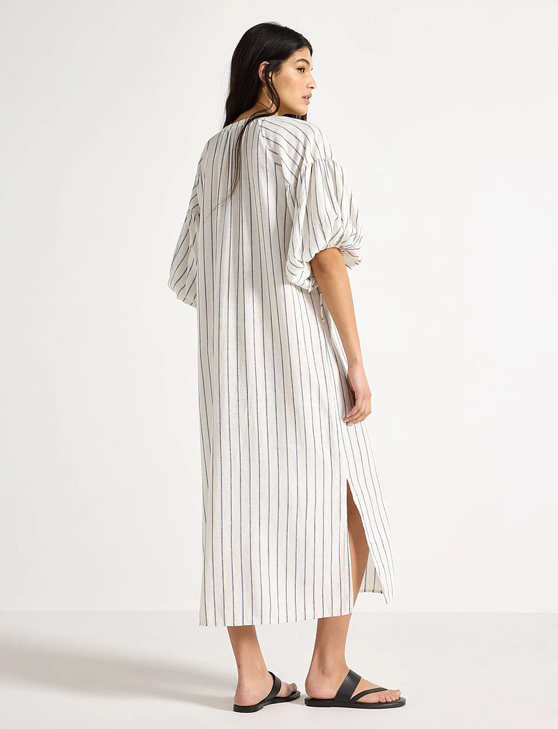 Lindex - Midi dress in linen blend - suvekleidid - off white - 3
