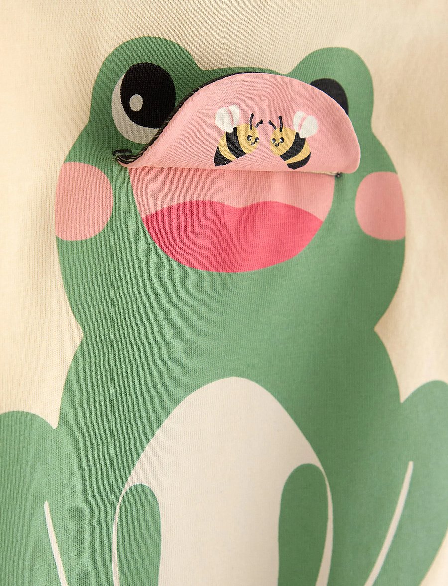 Lindex - T-shirt - kurzärmelige - light dusty yellow - 4