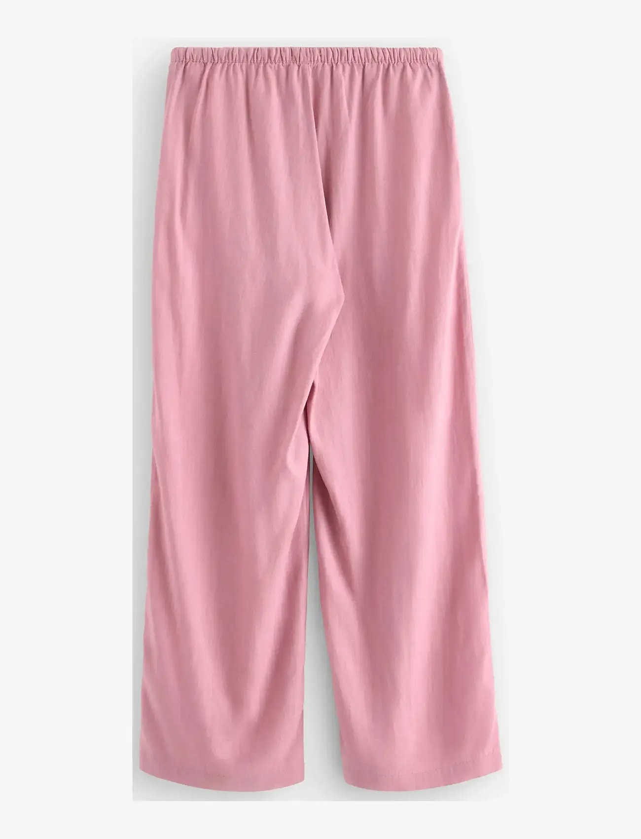 Lindex - Wide trousers in linen blend - wide leg trousers - light dusty pink - 2