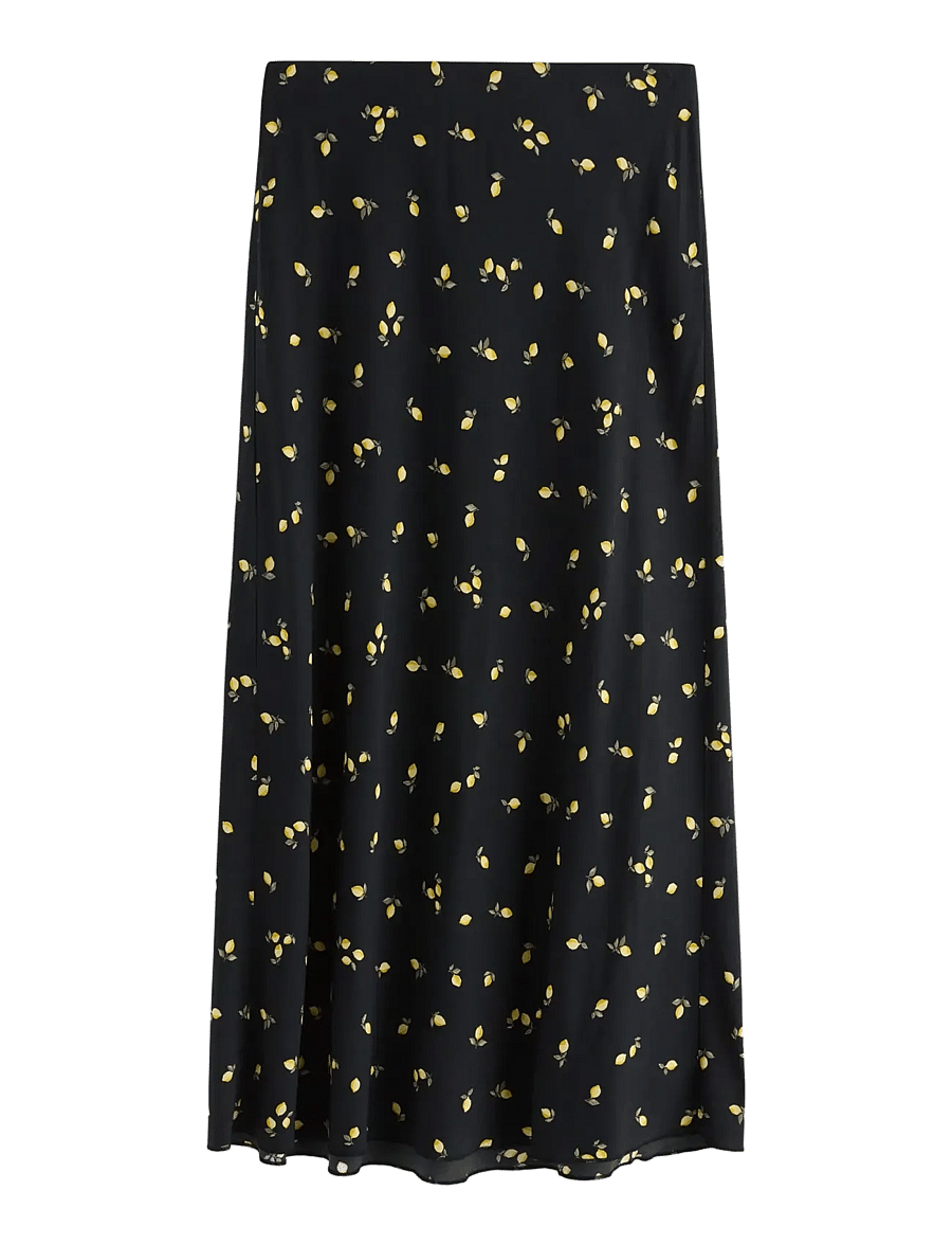 Lindex - Maxi skirt - maxi röcke - black - 1