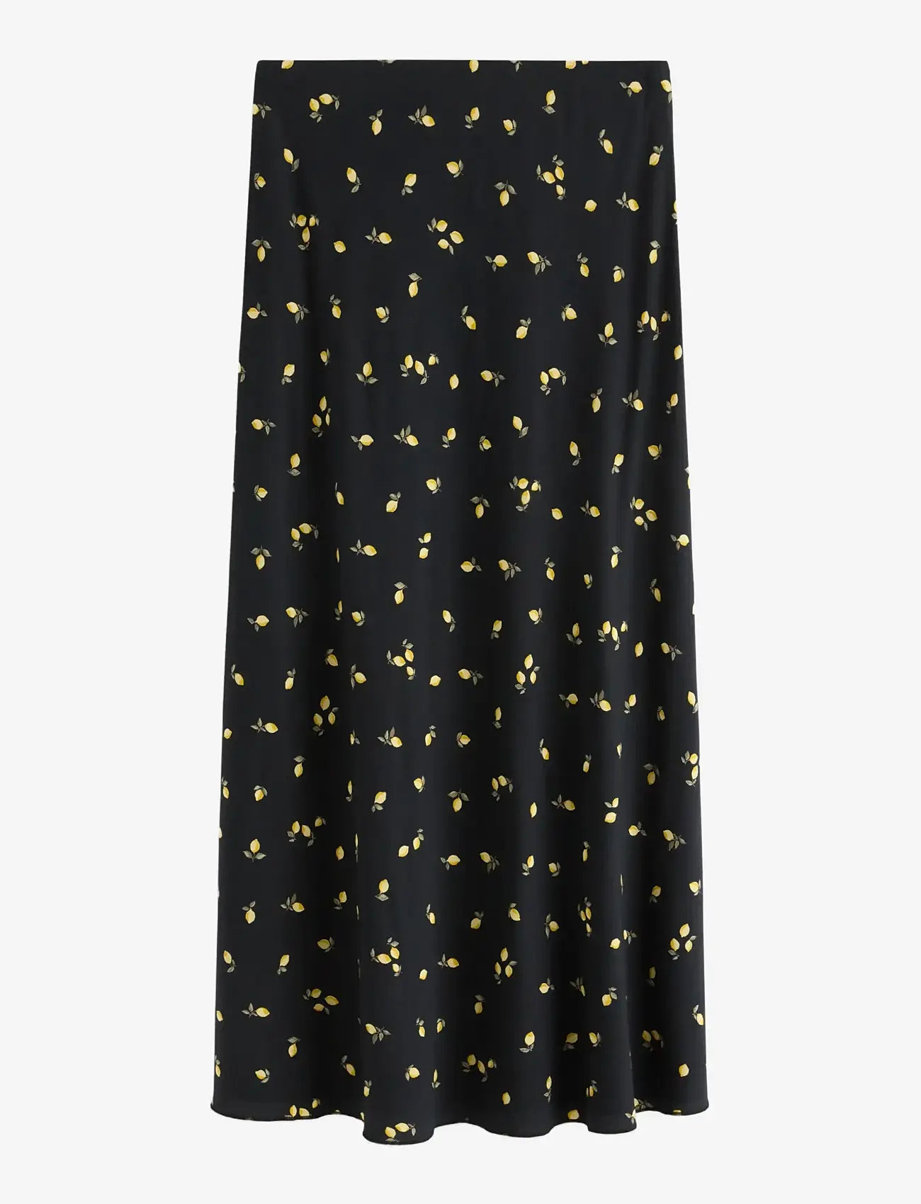 Lindex - Maxi skirt - maksiseelikud - black - 2