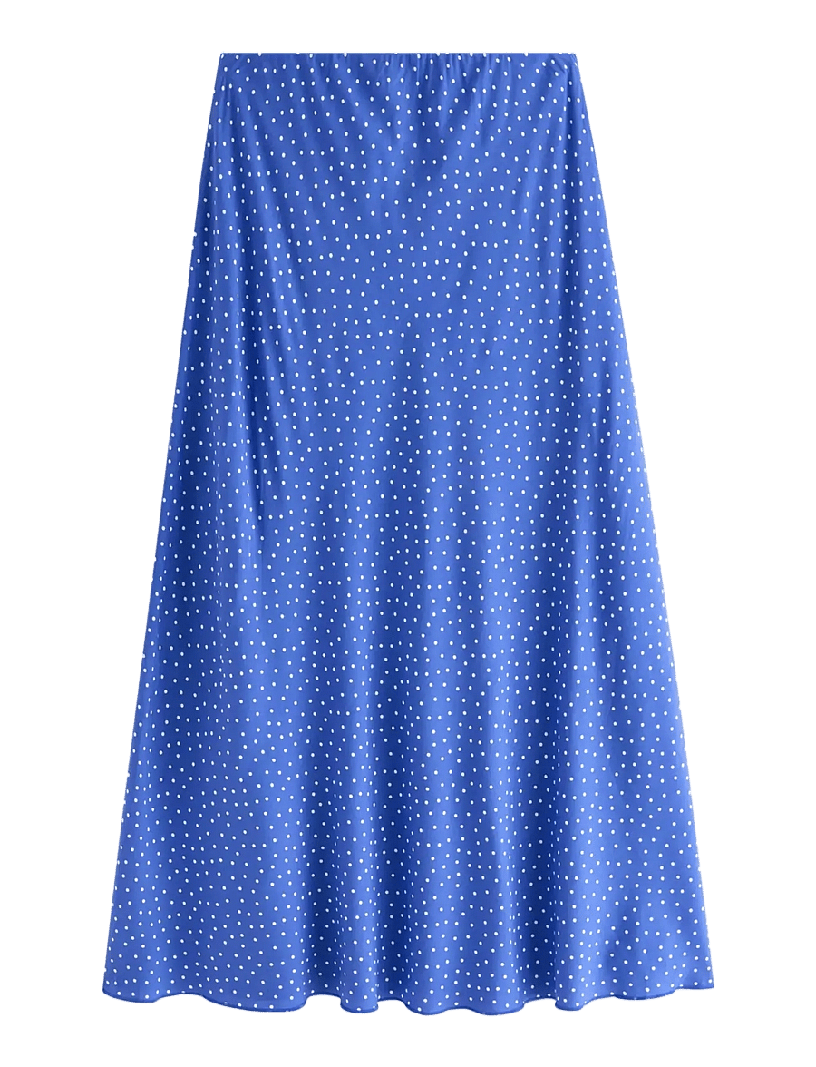 Lindex - Maxi skirt - maxi röcke - strong blue - 2