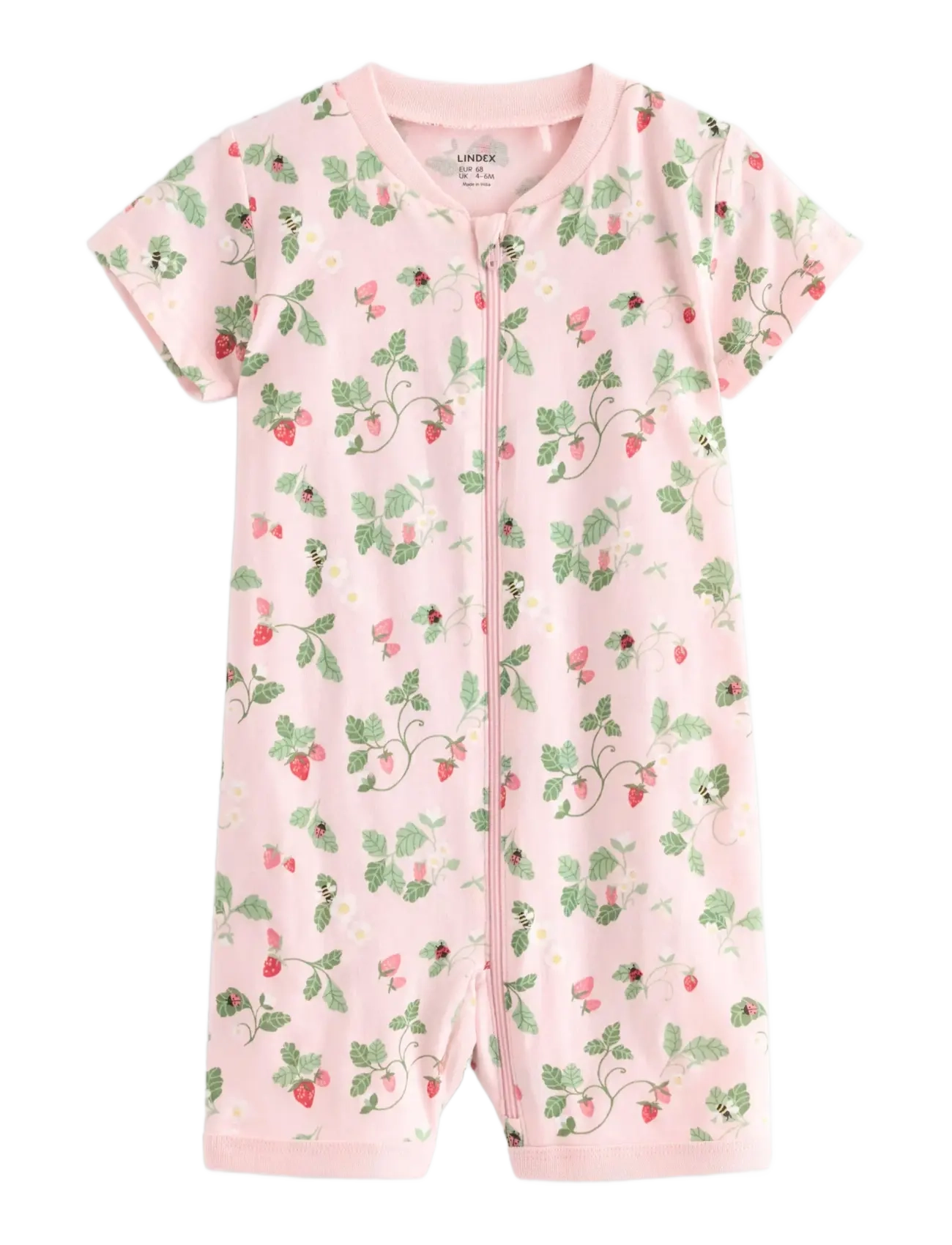 Lindex Pyjama Romper, 74, Pyjamas, Lila - Pyjamas Onesie, Kinder