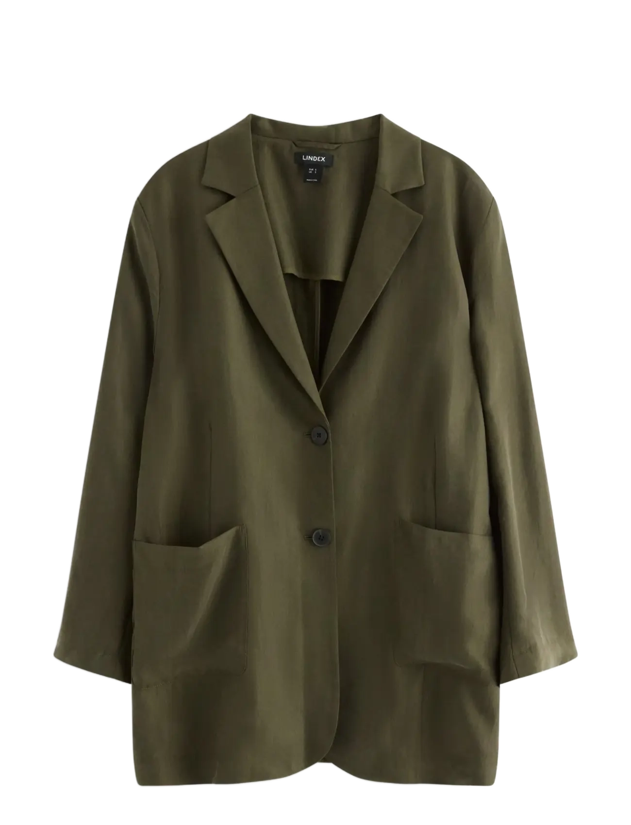 Lindex Blazer with luster - Blazers - DRAK DUSTY GREEN / khaki/green