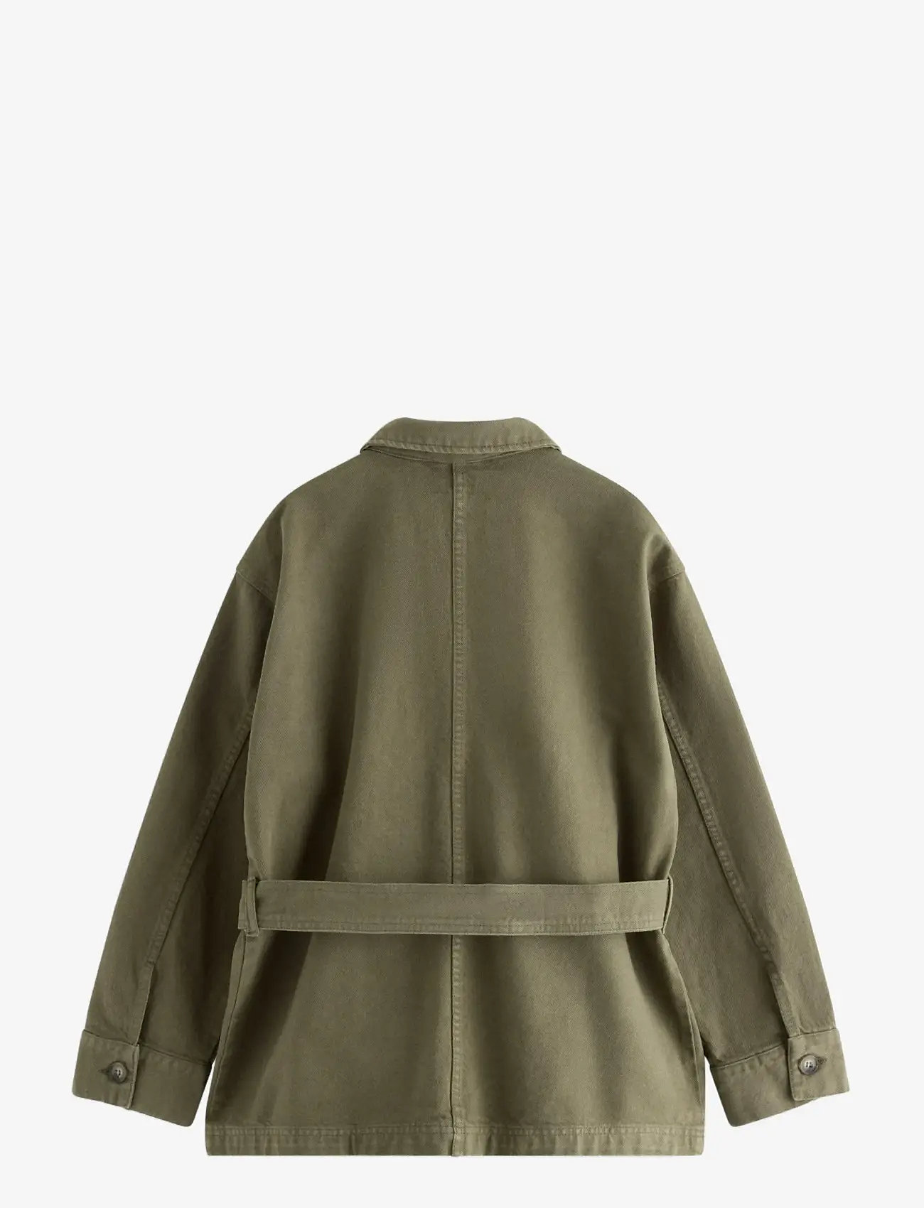 Lindex - Jacket in cotton twill - utility-jakker - dusty green - 2