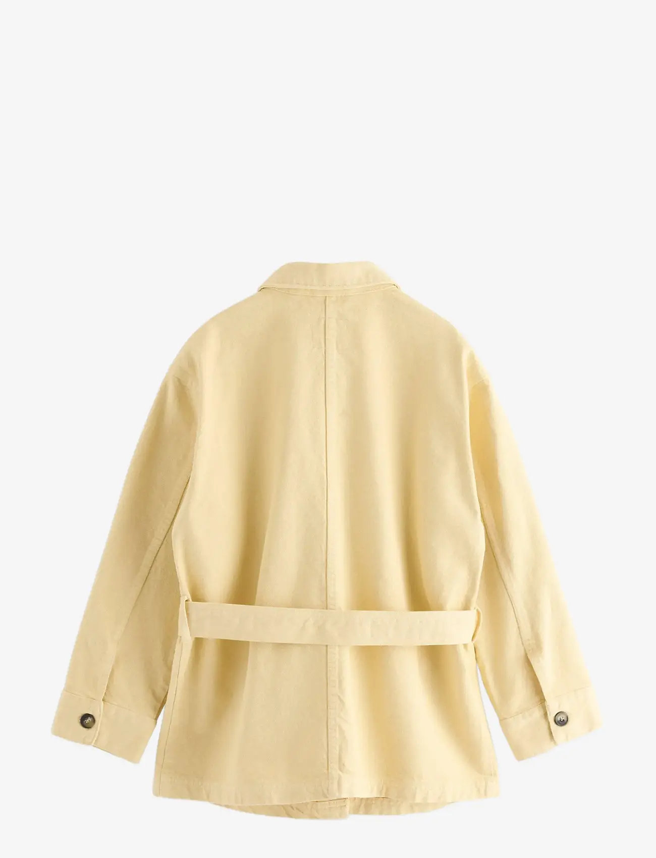 Lindex - Jacket in cotton twill - utility-jacken - light yellow - 2