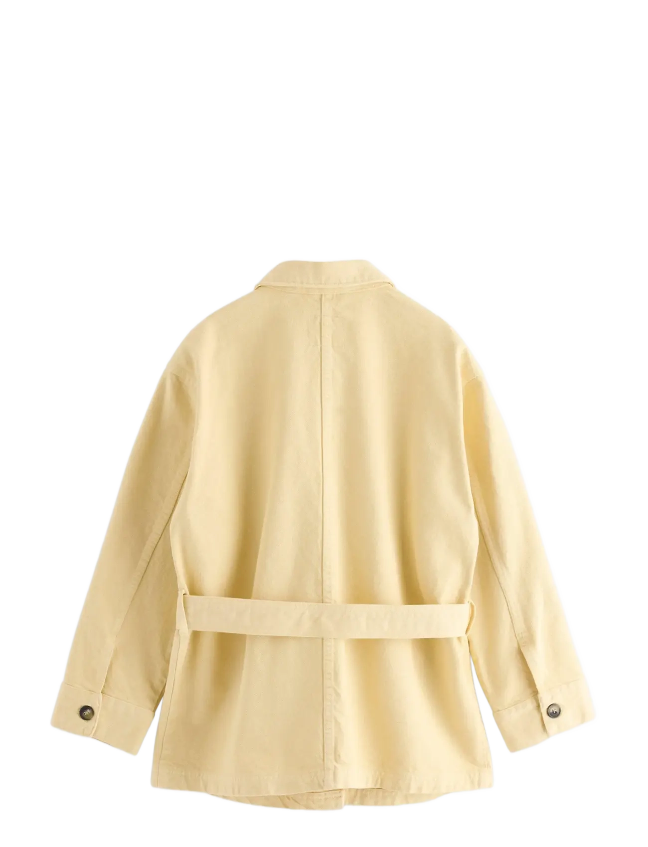 Lindex - Jacket in cotton twill - utilityjackor - light yellow - 2