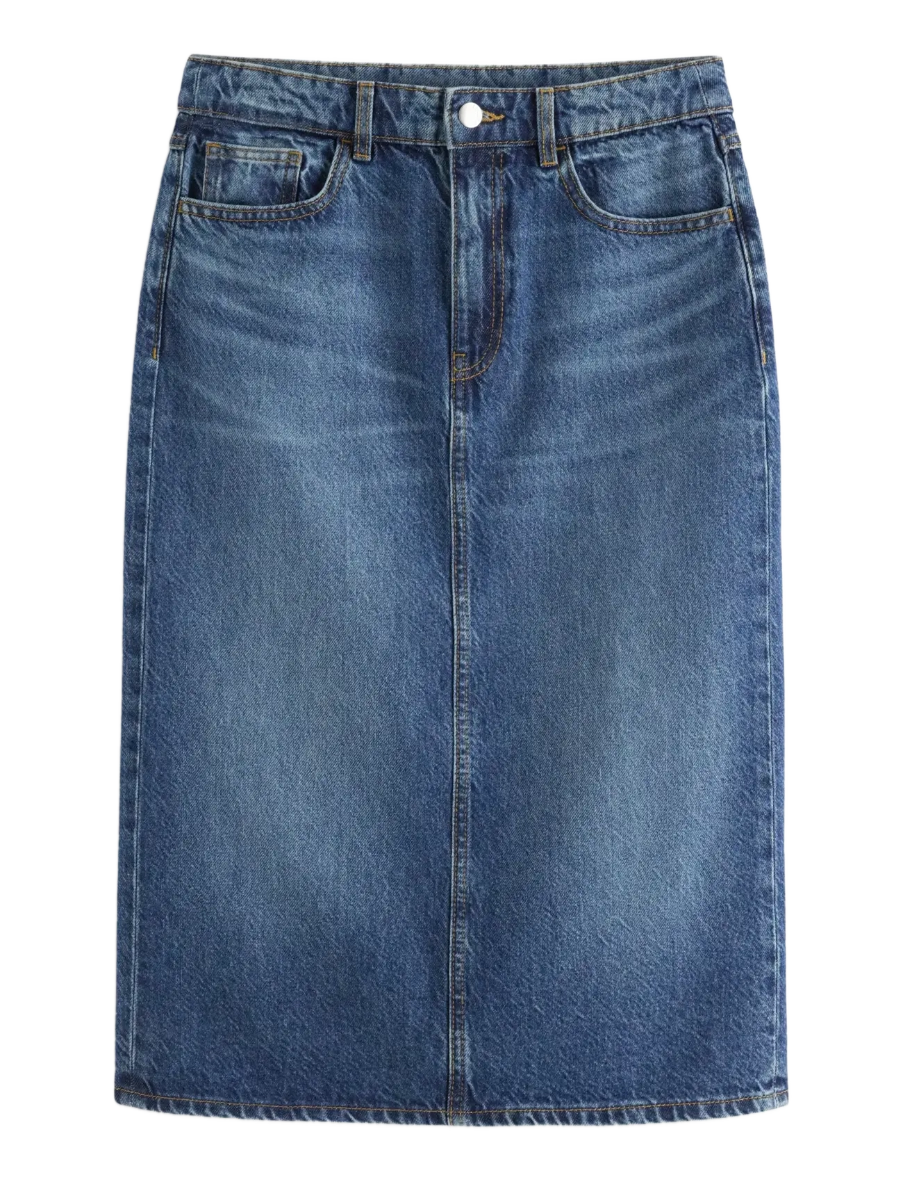 Lindex Skirt denim Alva - Nyheder - DARK DENIM / blue
