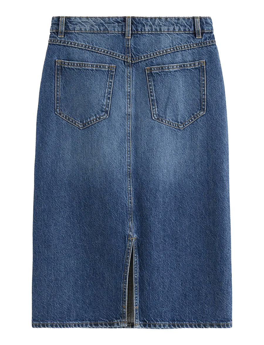 Lindex - Skirt denim Alva - jeansröcke - dark denim - 2