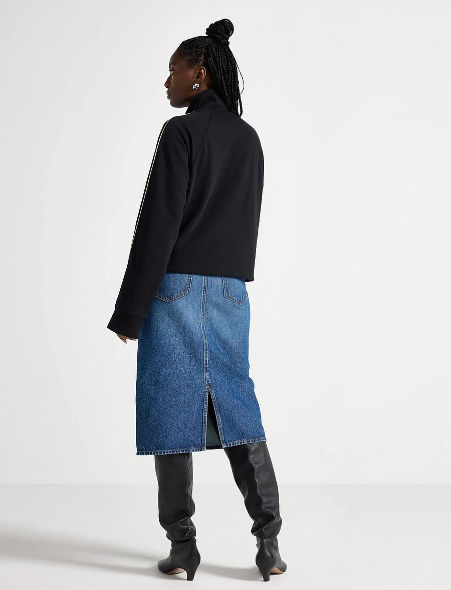 Lindex - Skirt denim Alva - jeansröcke - dark denim - 3