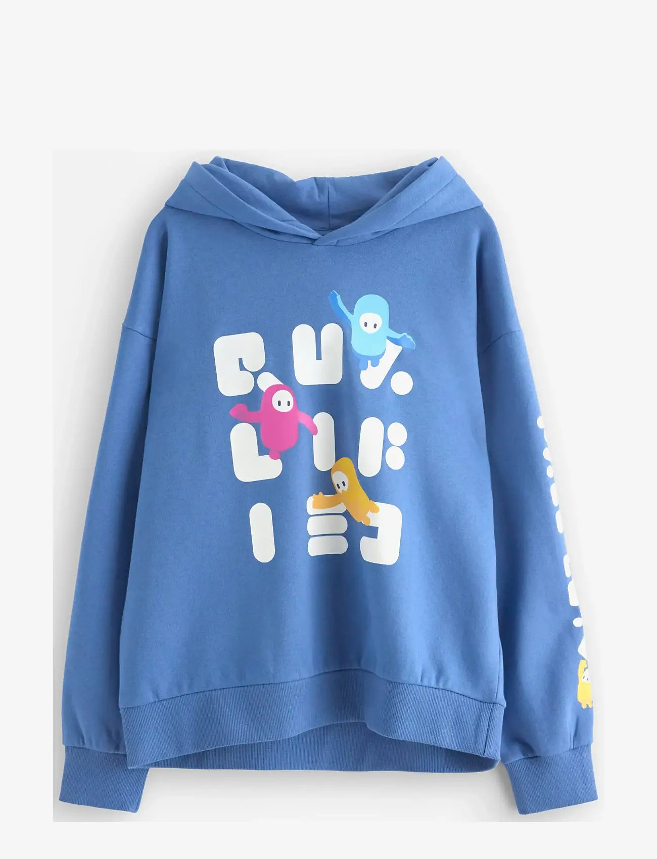 Lindex - Sweatshirt hood Fallguys - hættetrøjer - blue - 1