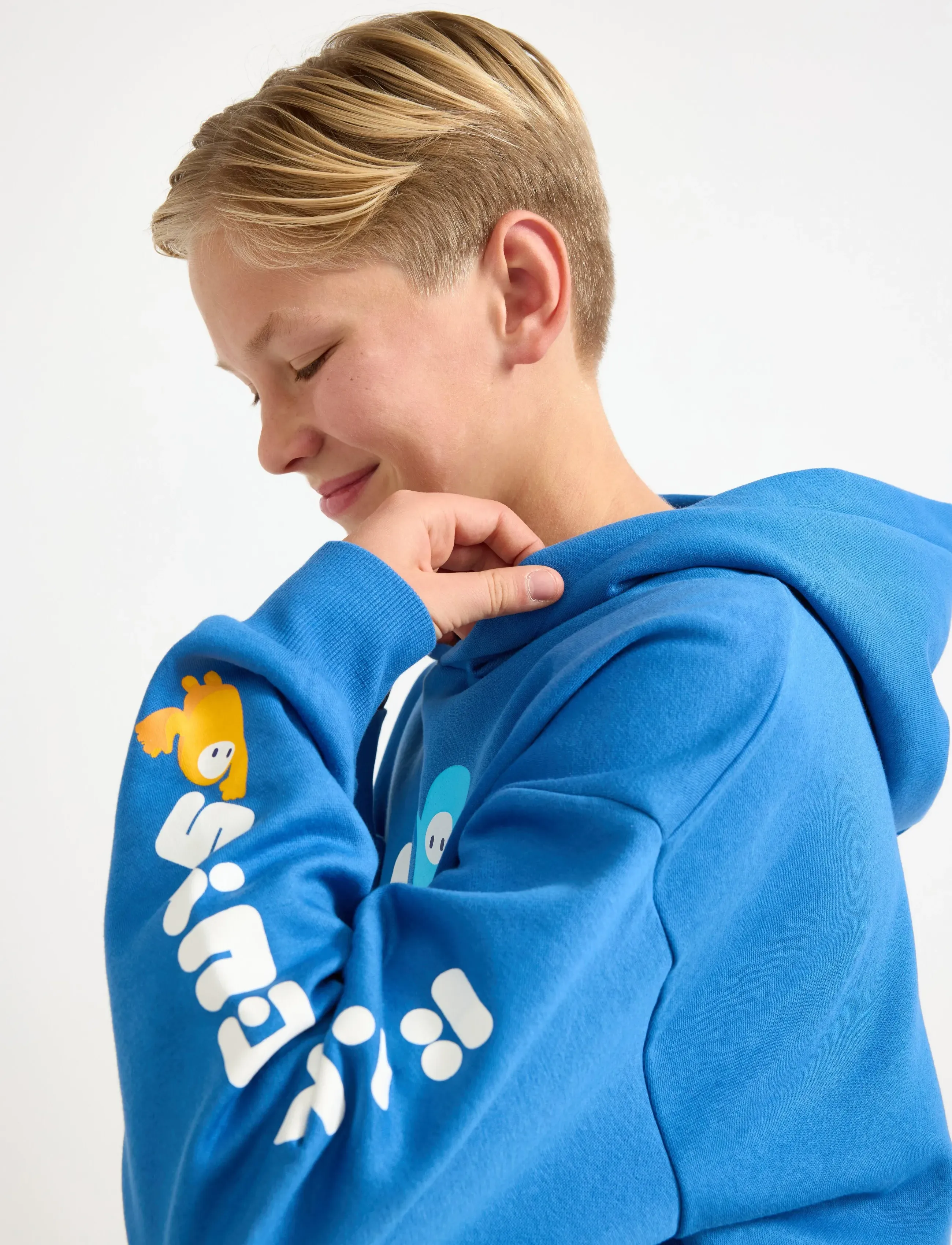 Lindex - Sweatshirt hood Fallguys - kapuzenpullover - blue - 4