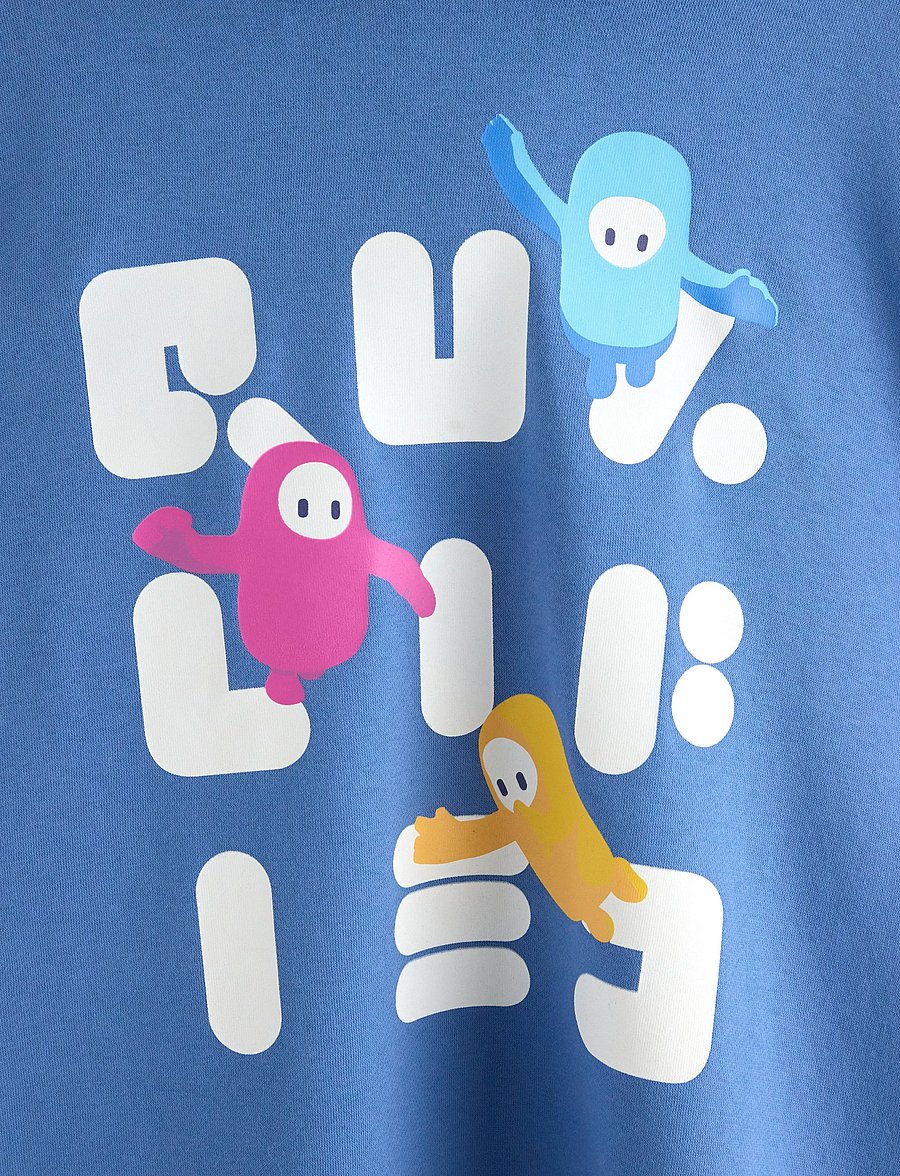 Lindex - Sweatshirt hood Fallguys - kapuzenpullover - blue - 5