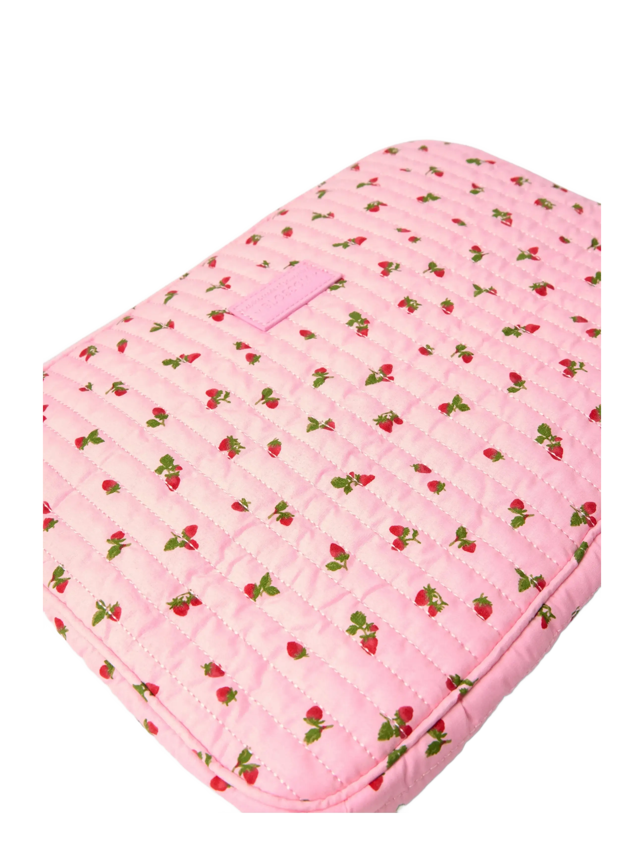 Lindex - Bag laptop case quilted - light pink - 1