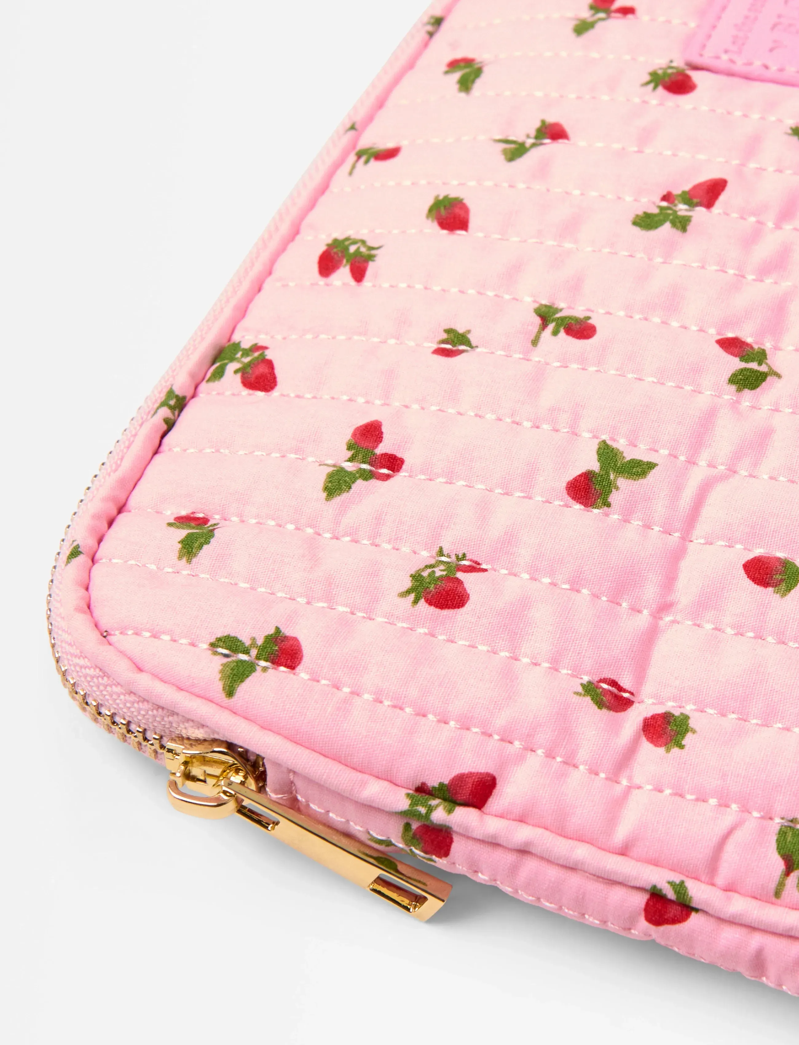 Lindex - Bag laptop case quilted - light pink - 2