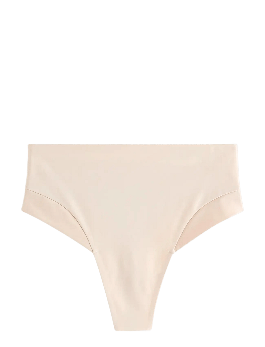 Lindex - Seamless briefs with high waist - nahtlose slips - light beige - 1