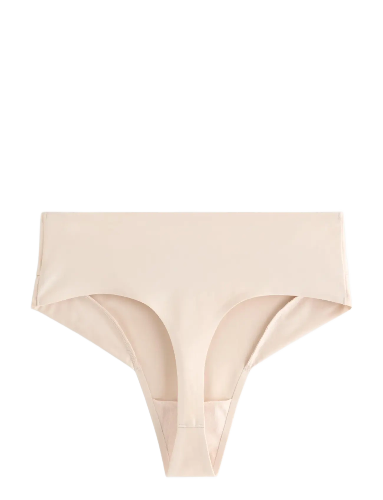 Lindex - Seamless briefs with high waist - light beige - 2
