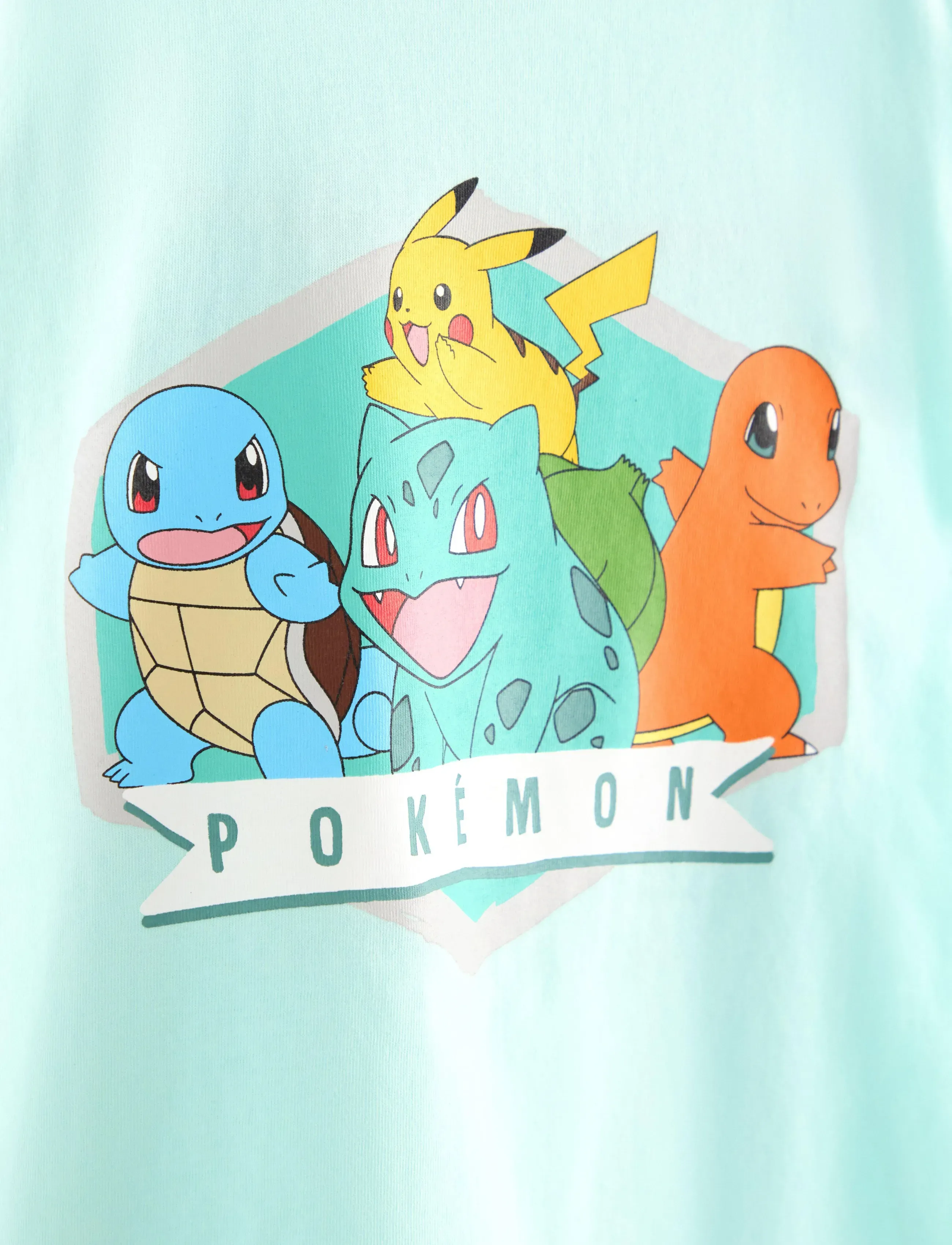 Lindex - Pokémon top - t-krekli ar īsām piedurknēm - light dusty turquoise - 5