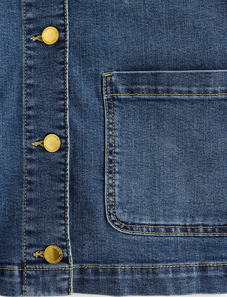Lindex - Denim jacket - jeansjacken - medium denim - 5