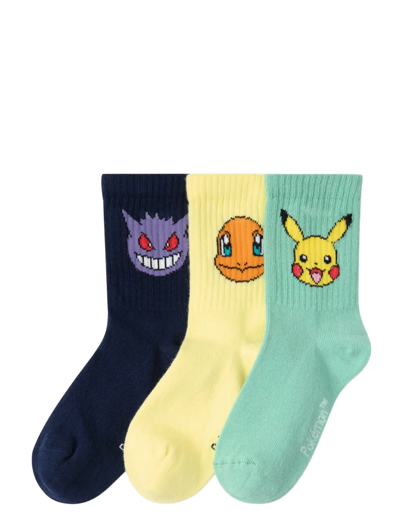 Lindex 3-pack Pokémon socks - Barn 2-8 år - DARK BLUE / navy