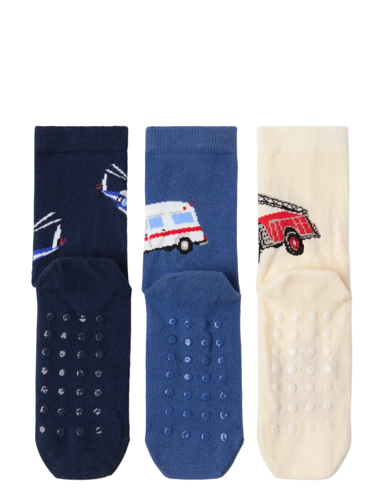 Lindex - 3-pack socks - strümpfe - dark blue - 1
