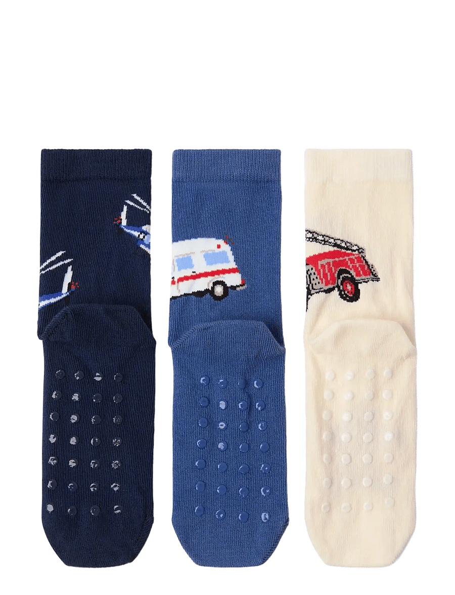Lindex - Sock SB 3 p rescue - sokker - dark blue - 1