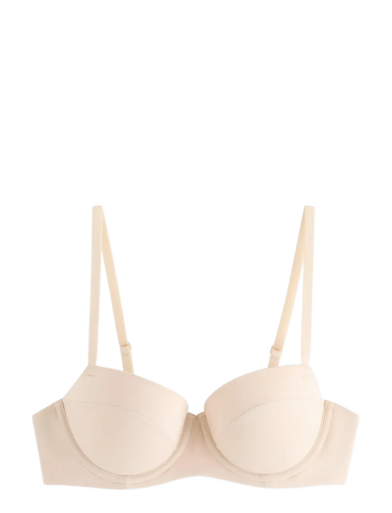 Lindex Push-up balconette bra - Balconette BHs - LIGHT BEIGE / beige