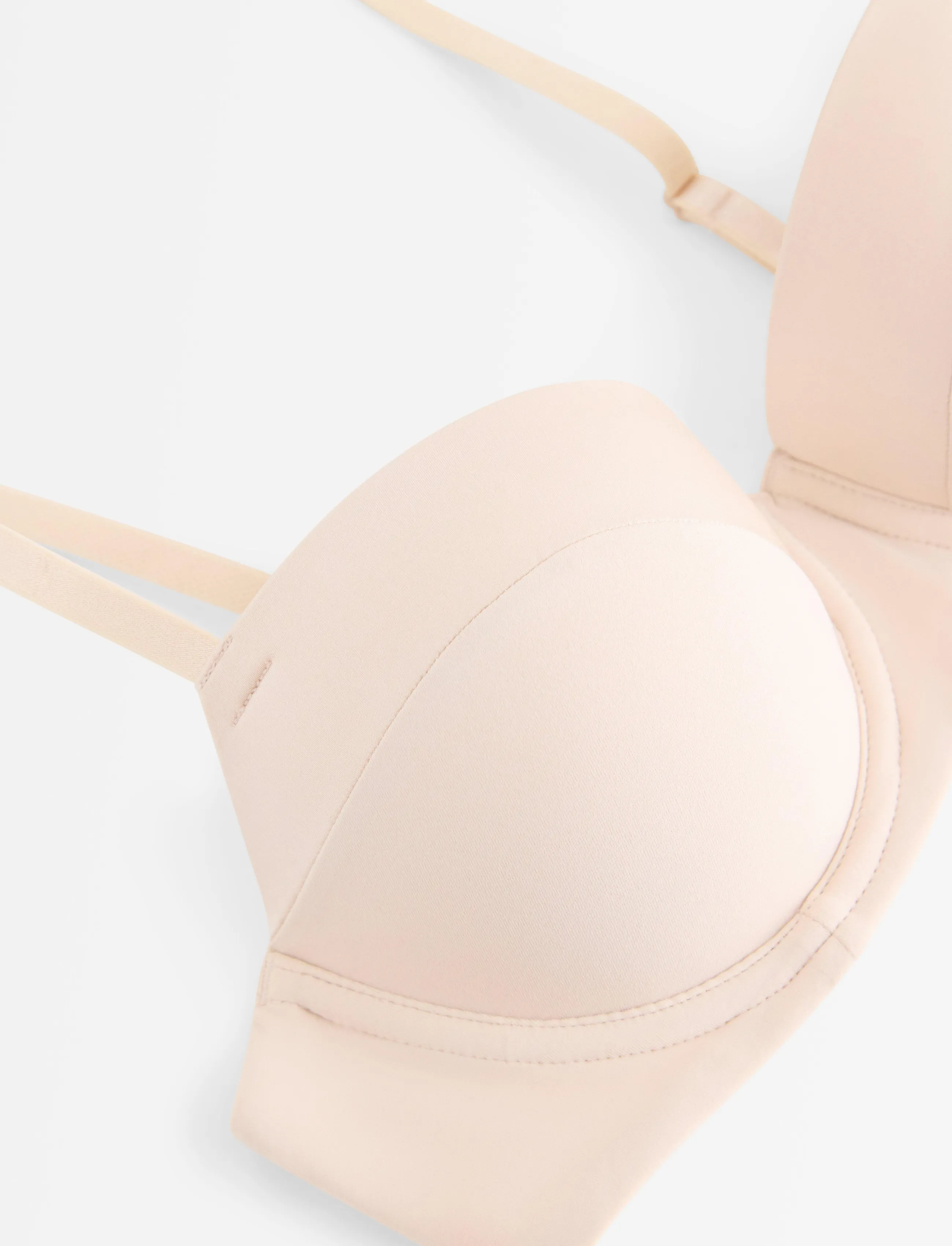 Lindex - Push-up balconette bra - balconette bhs - light beige - 5