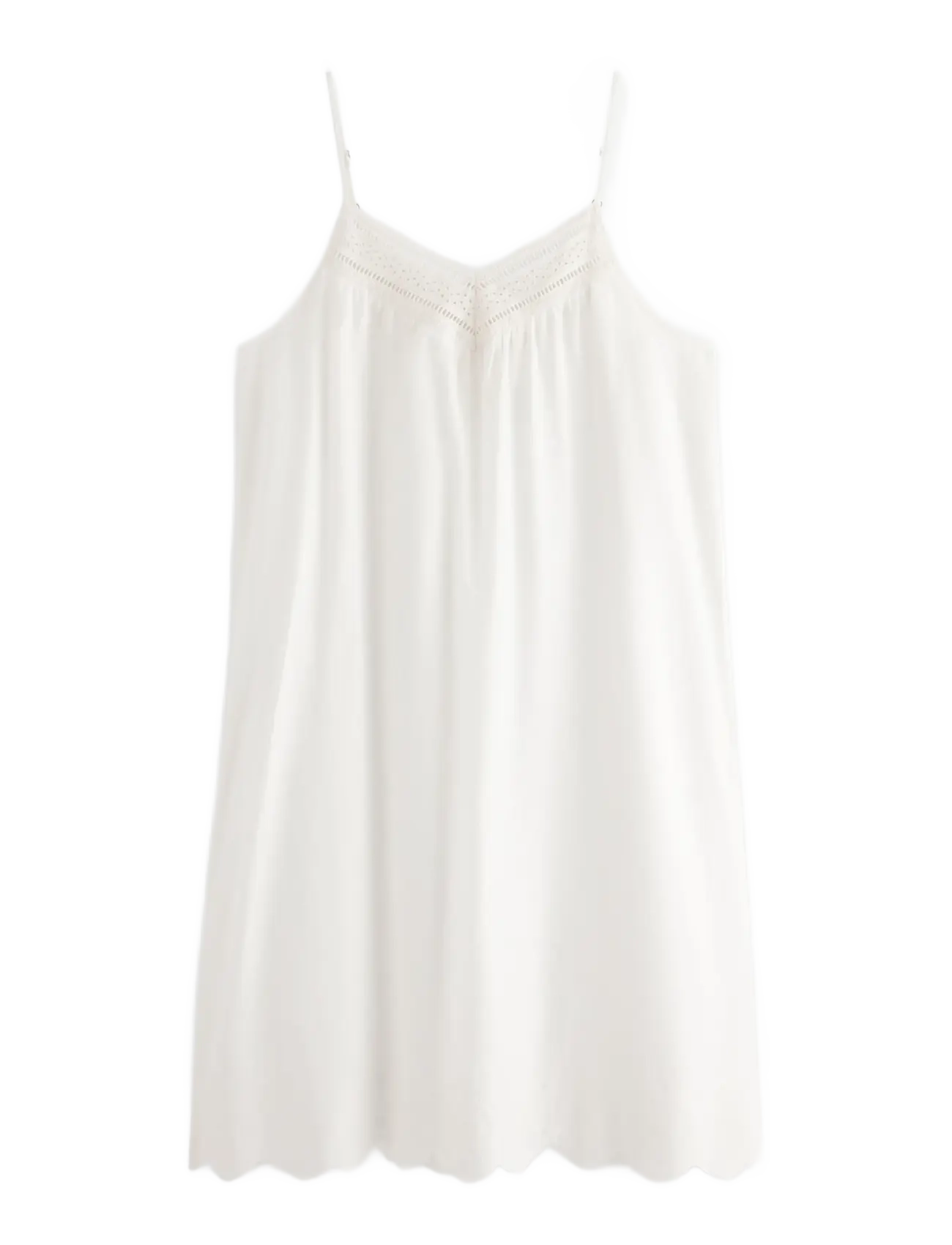 Lindex - Nightdress With Embroidery -