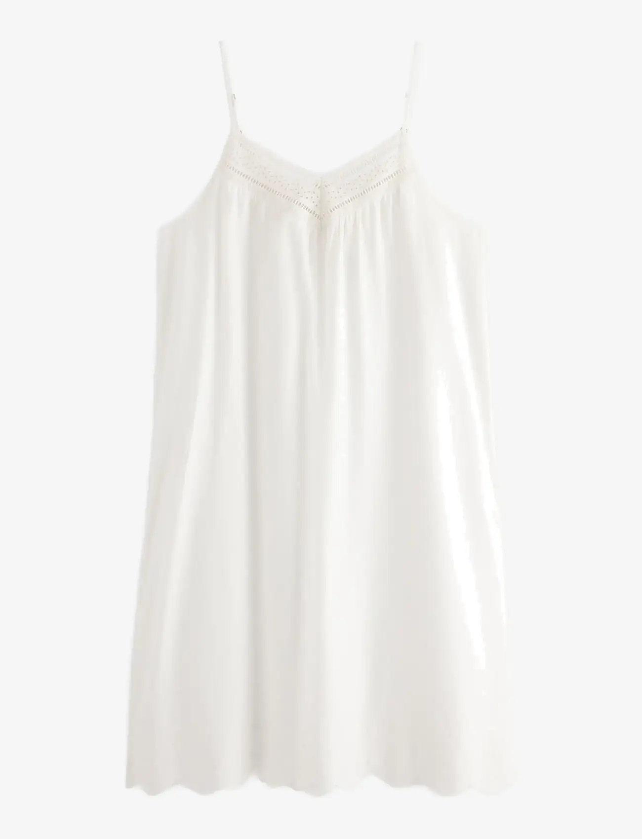 Lindex - Nightdress with embroidery - natkjoler - off white - 1