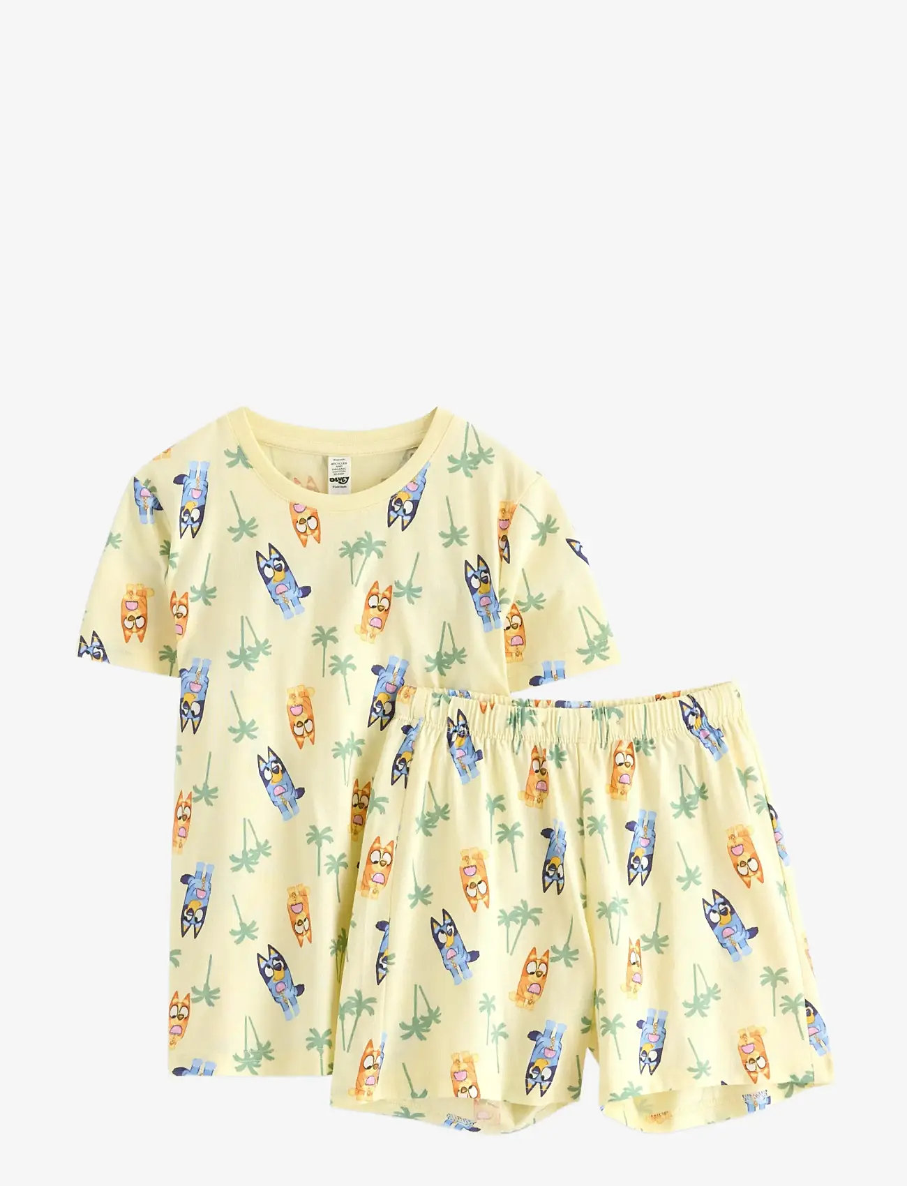 Lindex - Bluey pyjama set - pyjamassæt - light yellow - 1