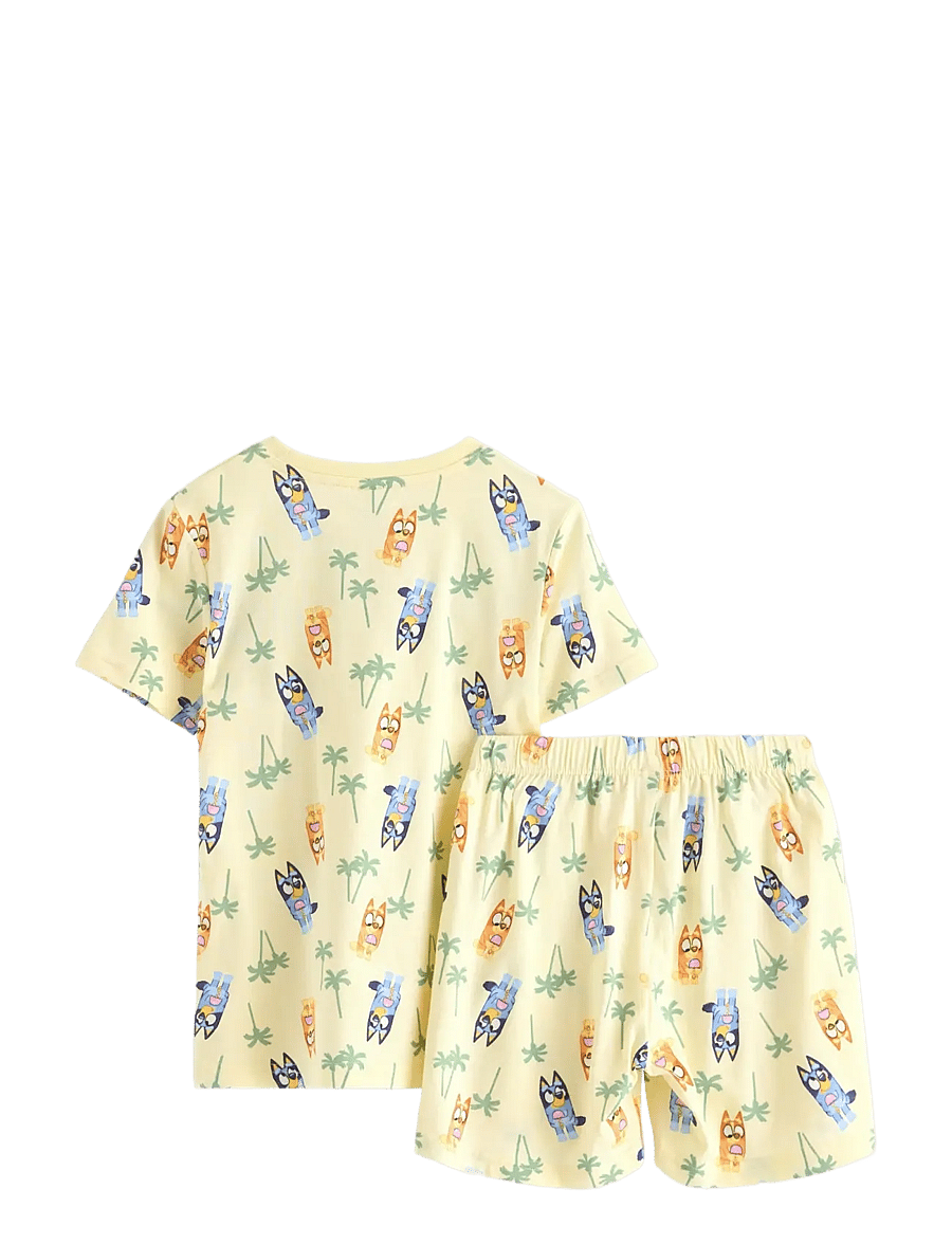 Lindex - Bluey pyjama set - pyjamassæt - light yellow - 2