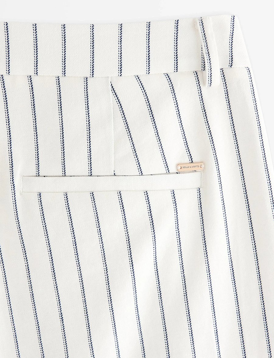 Lindex - Trousers in linen blend - leinenhosen - off white - 5
