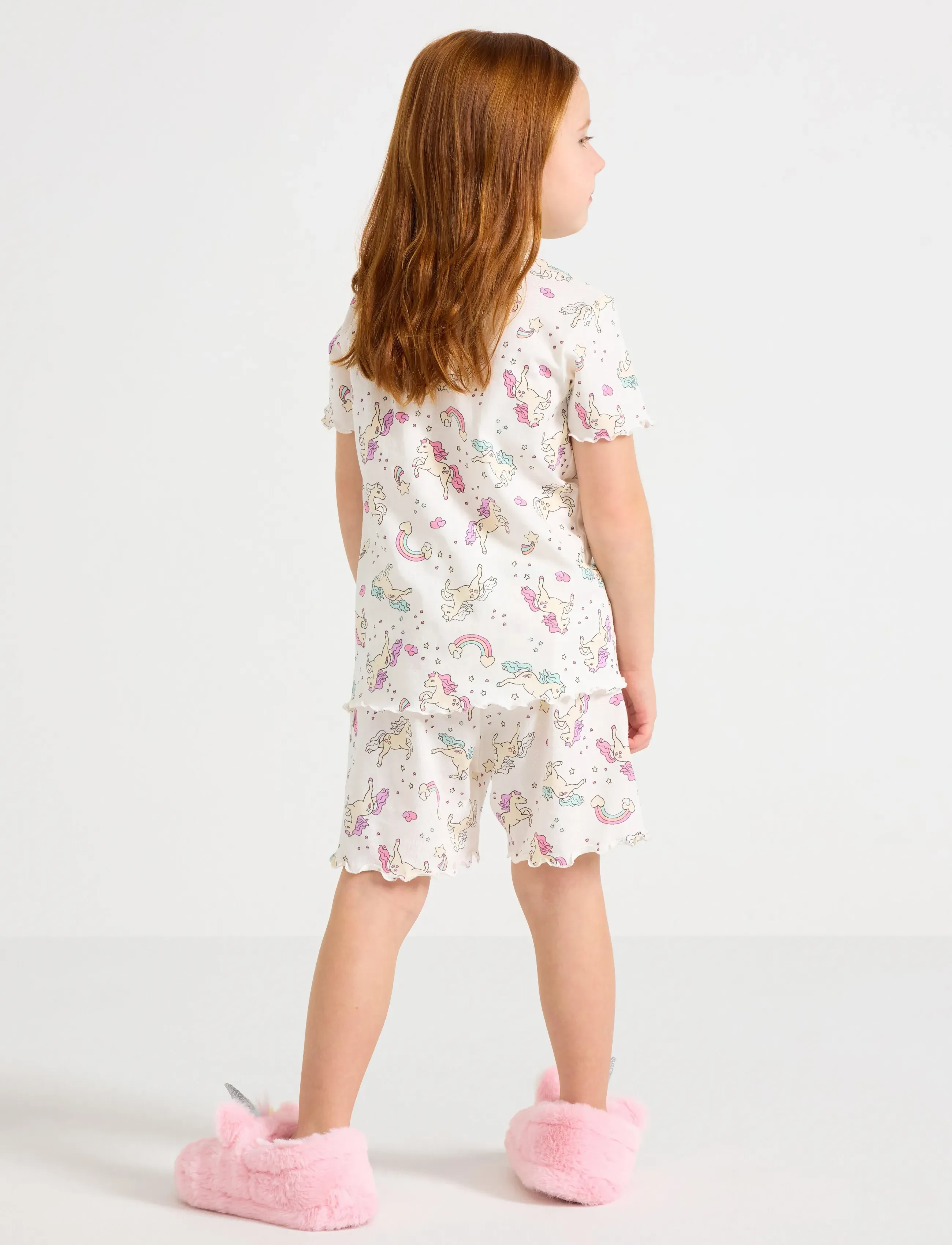 Lindex - 2-pack pyjama set - light pink - 3