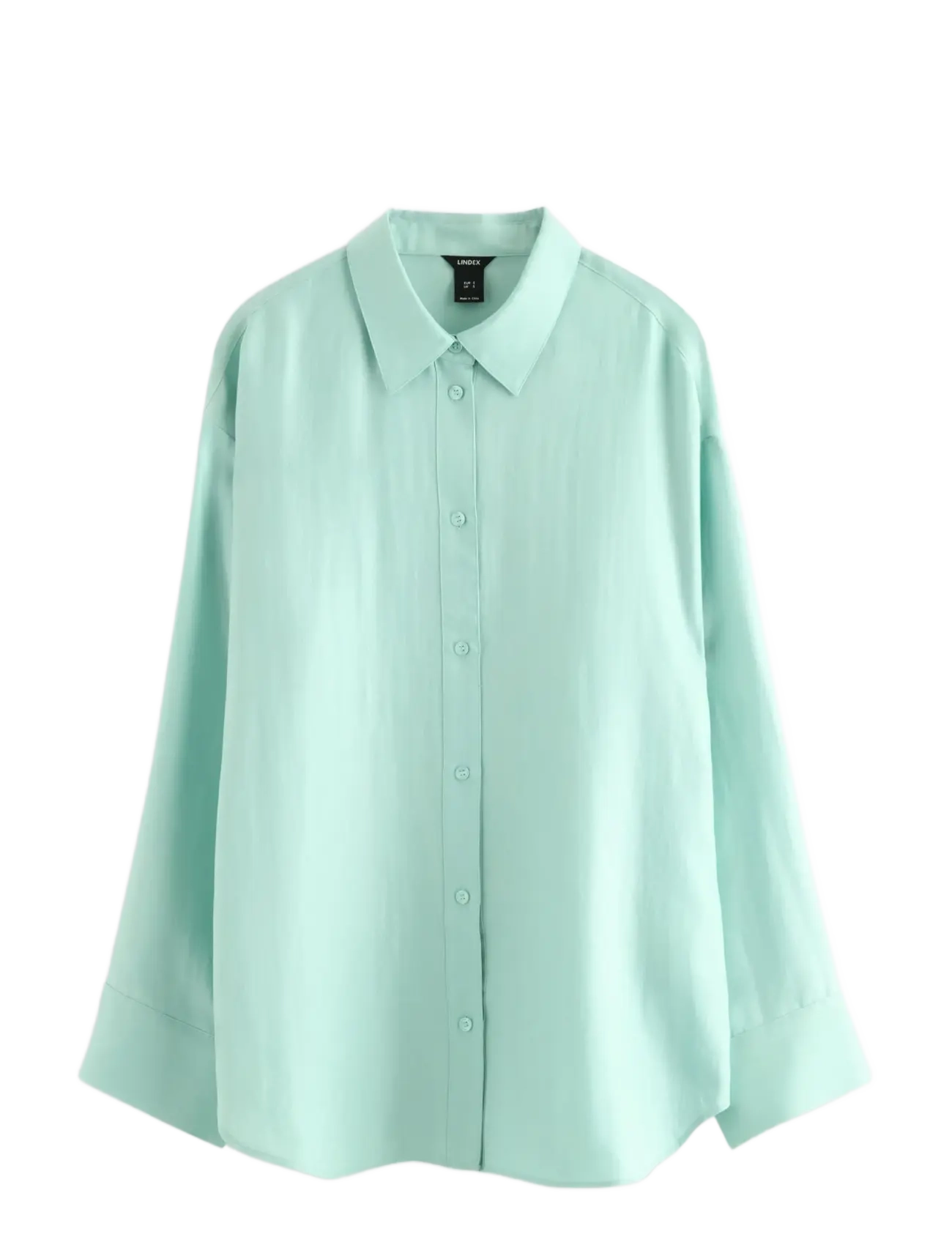 LINDEX Langärmelig Shirt Grün - XS - Damen