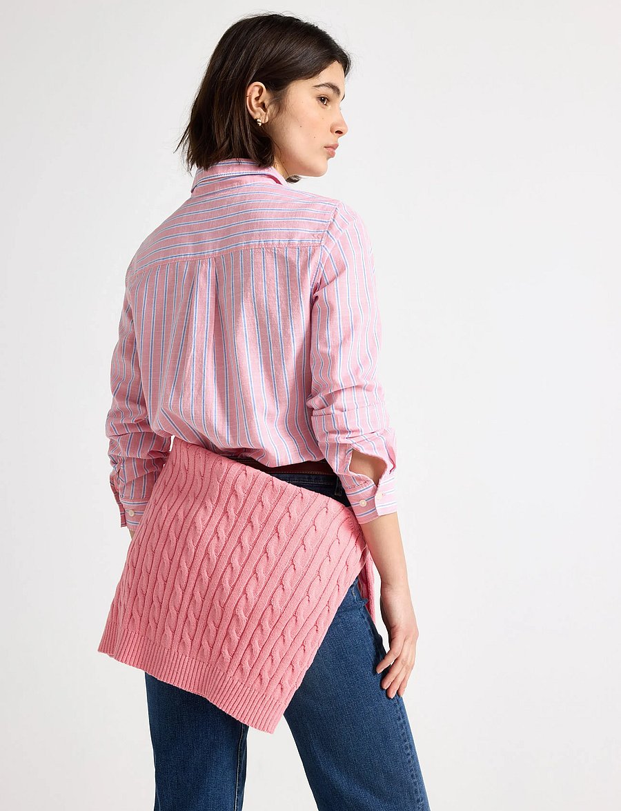 Lindex - Long-sleeved shirt - langærmede skjorter - pink - 3