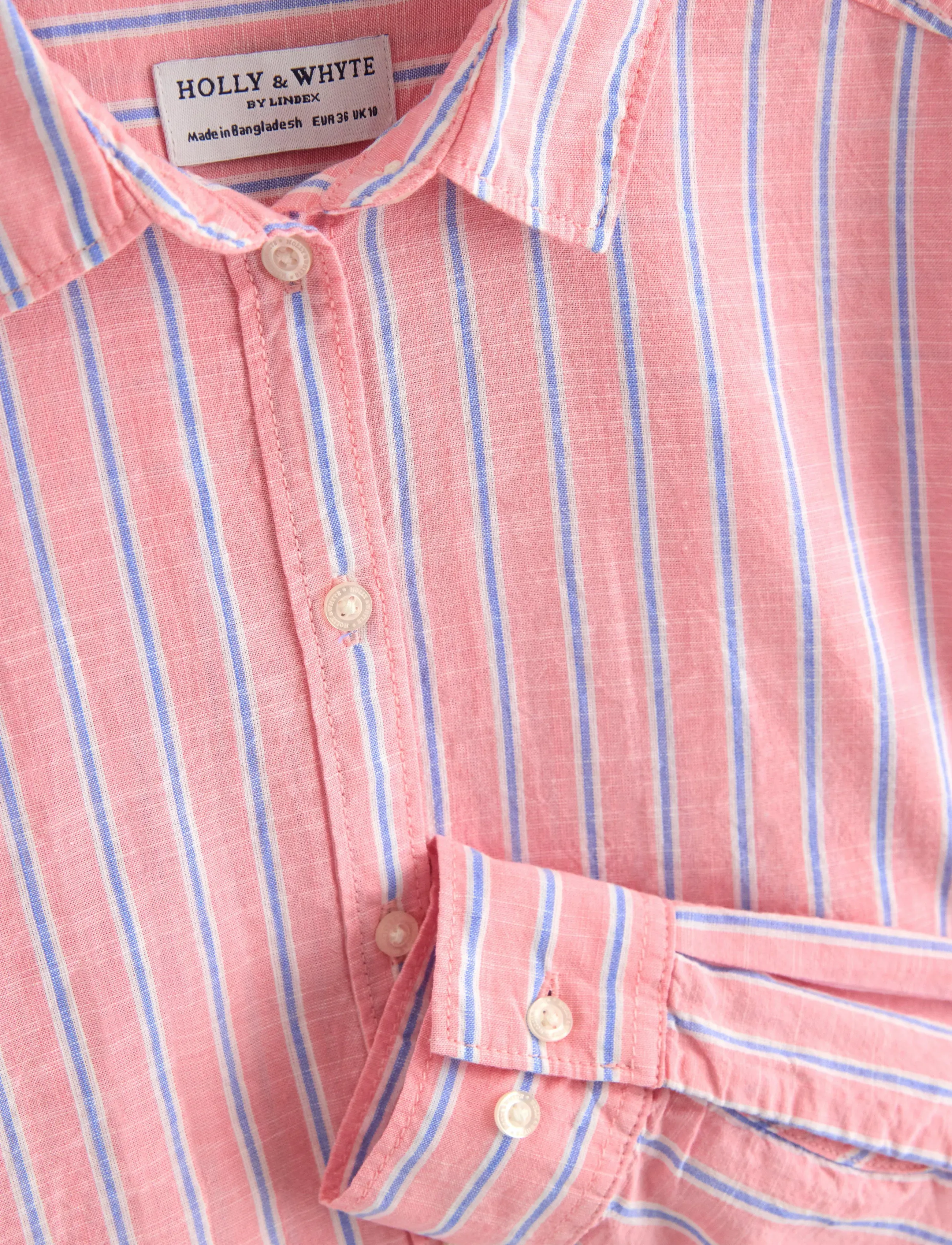 Lindex - Long-sleeved shirt - langärmlige hemden - pink - 5