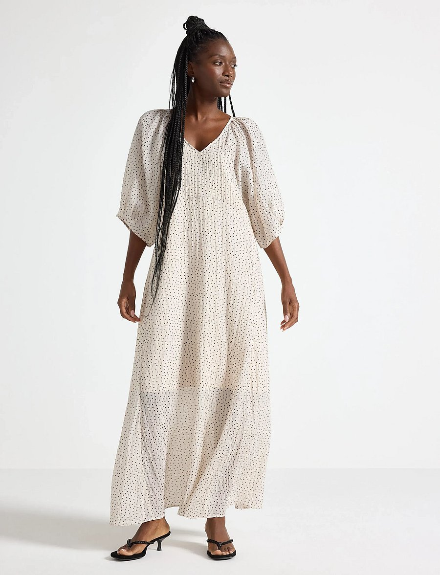 Lindex - Maxi dress - maxikleider - light beige - 0