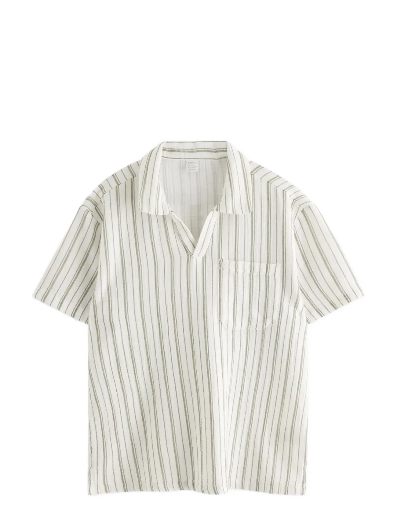LINDEX Shirt In Baumwolle Gauze Cream - 128 - Kinder