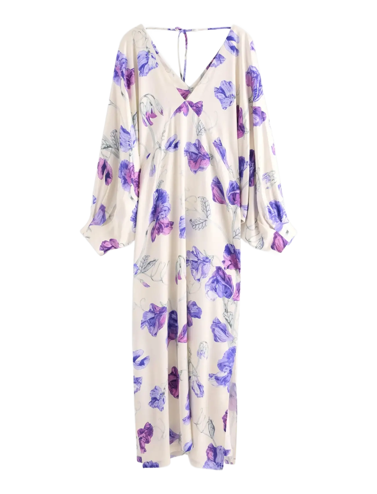 LINDEX Midi Kleid Cream - S - Damen
