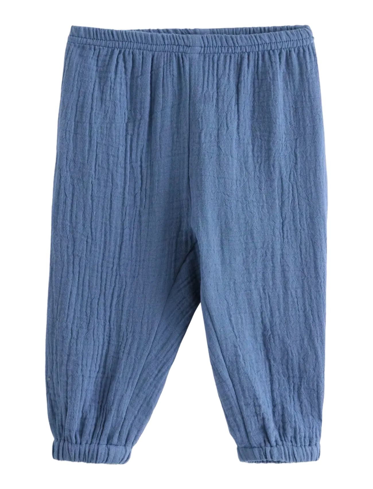 Lindex Trousers woven loose - Tøj - DUSTY BLUE / blue