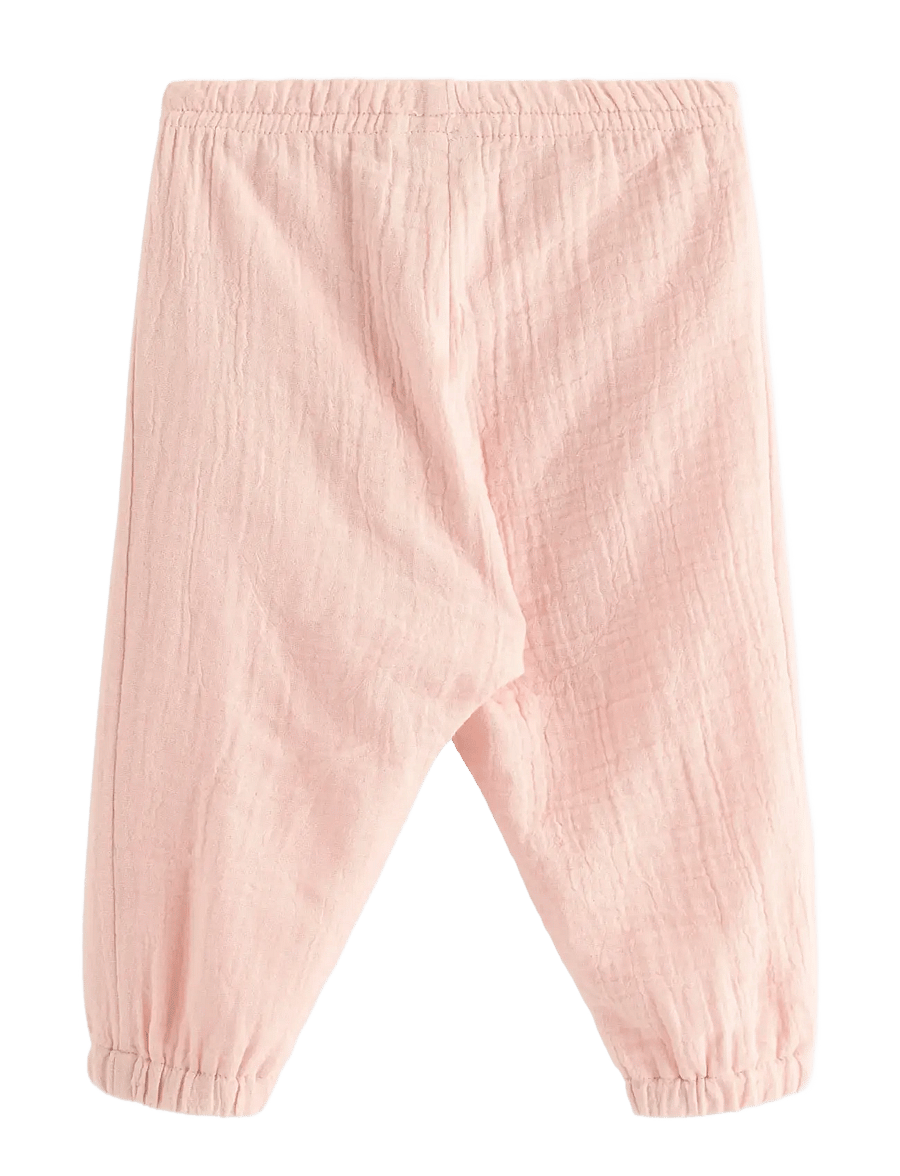 Lindex - Trousers woven loose - pantalon pour bébé - light dusty pink - 1